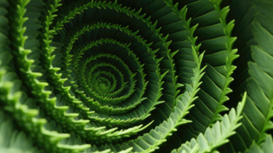 A close shot of a plant 