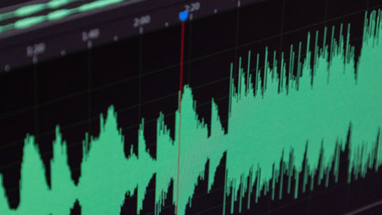 A close shot of a seimic meter