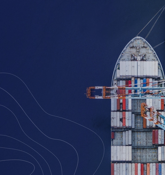 shipment dock aerial