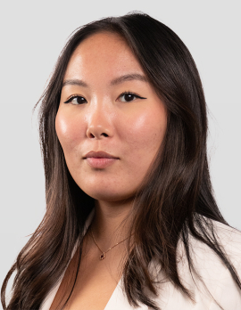 Headshot of Indra Enkhboldsodon, Client service analyst at First Eagle Investments