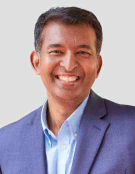 Headshot of Krishna Mohanraj, CFA