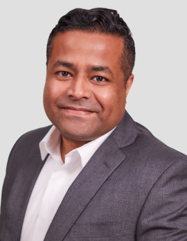 Headshot of Chendhore Veerappan, PhD, CFA