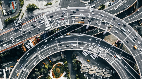 Aerial Roundabout